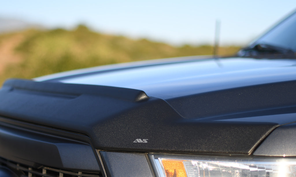 Auto Ventshade 436266 Aeroskin II Textured Black Hood Protector 24 Ford Ranger