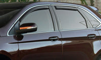Auto Ventshade 194860 In-Channel Ventvisor Side Window Deflector 4-Piece Set For 2016-2018 Lincoln MKX