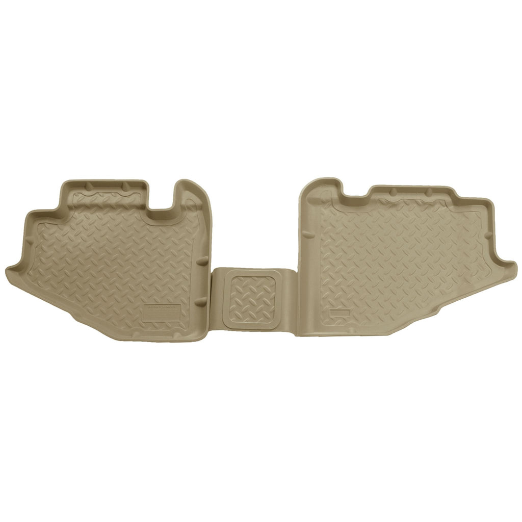 Husky Liners 61733 | Husky Liners 2nd Seat Floor Liner, Fits 97-06 WRANGLER 2ND SEAT FLOOR LINERS TAN