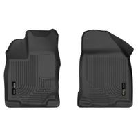 Husky Liners 52351 | Husky Liners Front Floor Liners, Fits 07-15 EDGE/MKX BLACK FRONT FLOOR LINERS