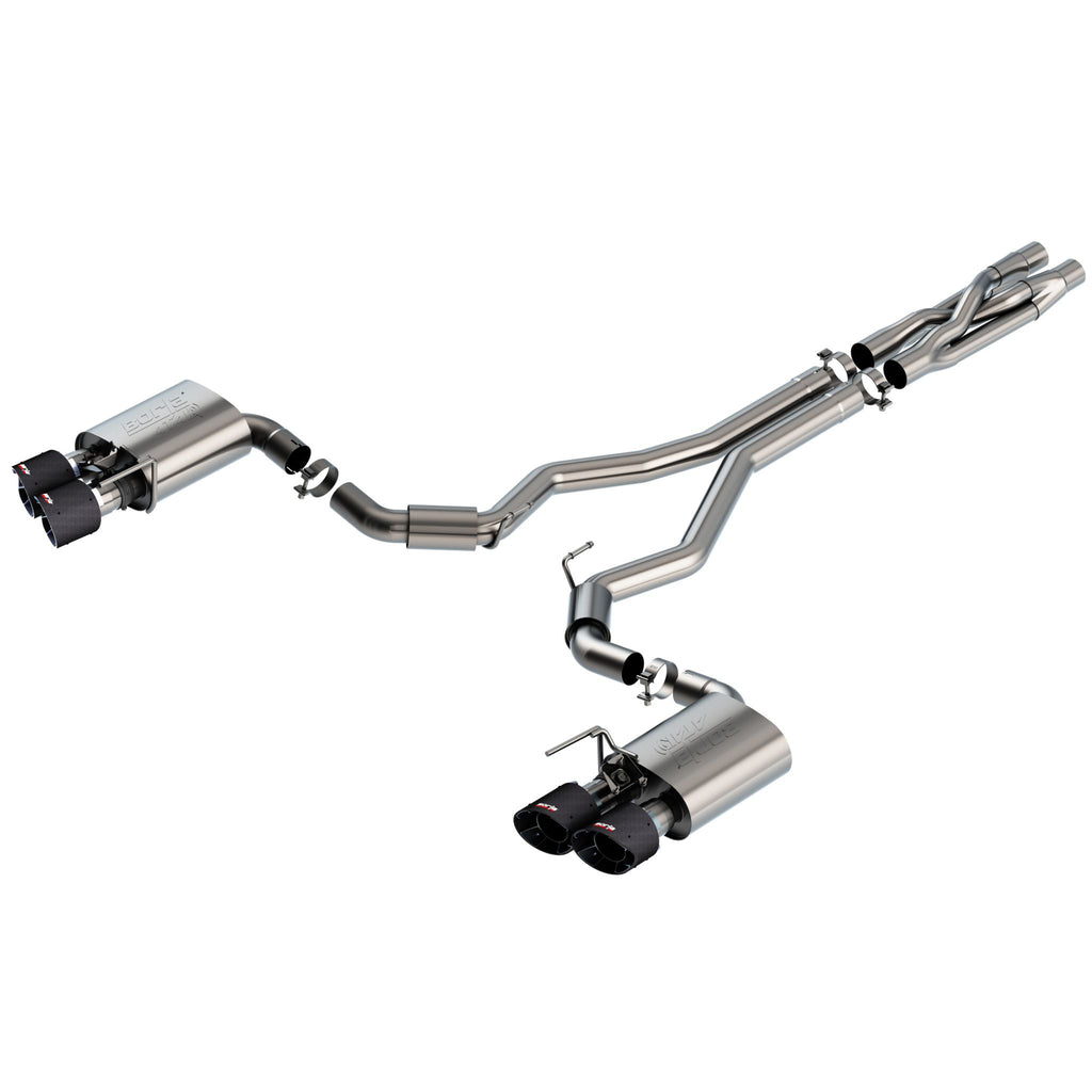 Borla 140837CF | Borla Cat-Back(TM) Exhaust ATAK(R) Mustang Shelby GT500 2020 part 140837CF
