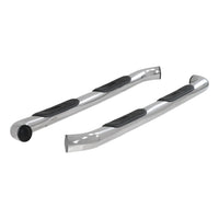 3" Round Polished Stainless Side Bars Select Ford F-150 F-250 F-350