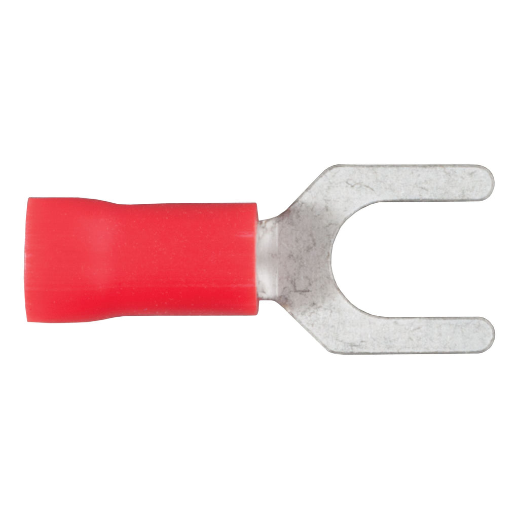 Spade Terminals (22-18 Wire Gauge #10 Stud Size 100-Pack)