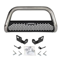 Go Rhino - 55219PS - RHINO! Charger RC2 Bull Bar & Mounting Brackets