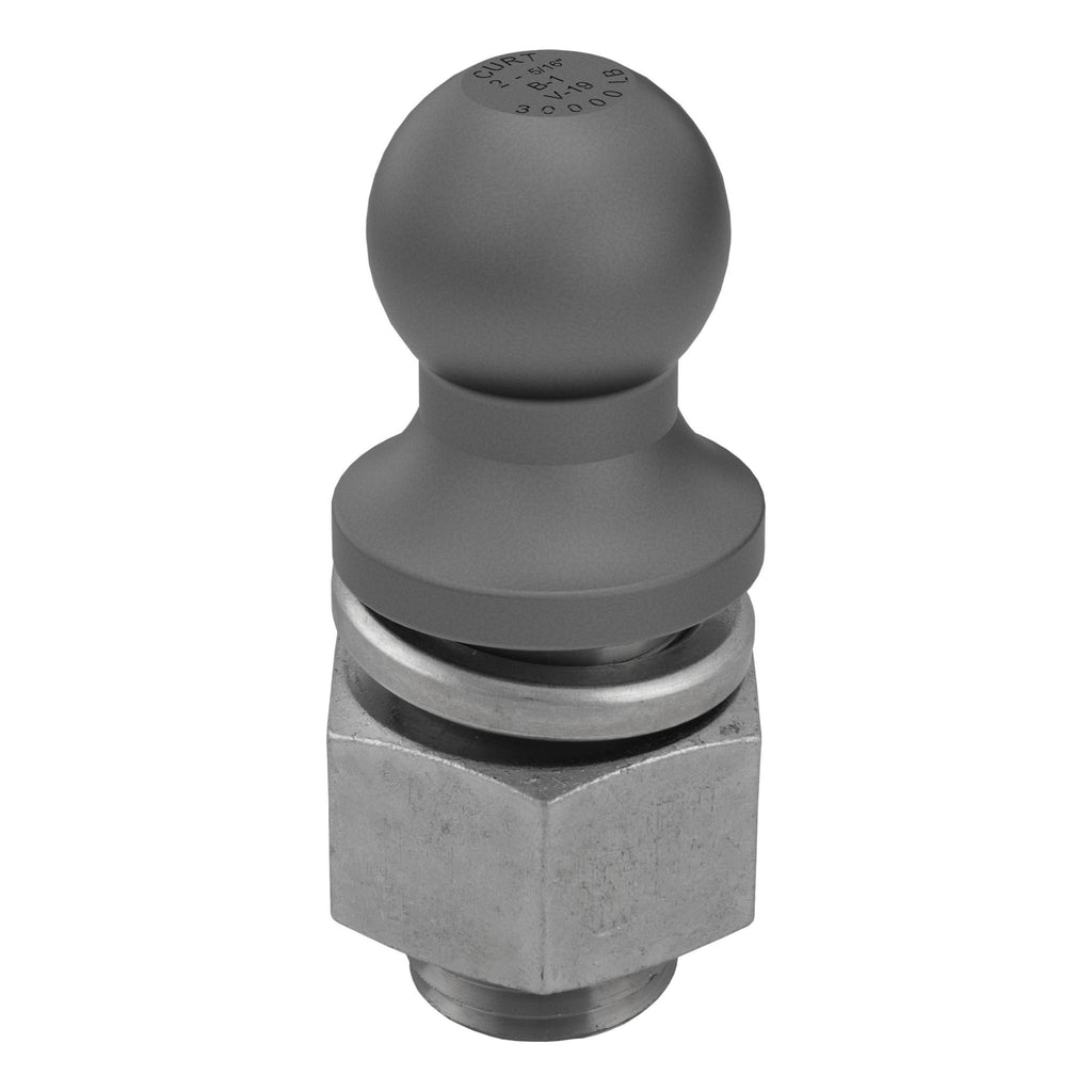 2-5/16" Trailer Ball (2" x 3-1/2" Shank 30000 lbs. Raw Steel)