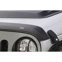 Auto Ventshade (AVS) 377156 Aeroskin Matte Black Flush Mount Hood Protector for 2020 Jeep Gladiator 2018-2020 Jeep Wrangler JL 2-Door & 4-Door