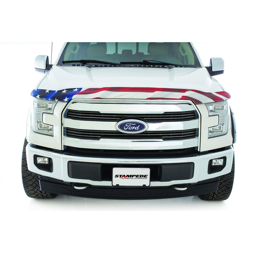 Stampede 2138-41 Vigilante Premium Hood Protector American Flag for 2007-2017 Ford Expedition Expedition XL Expedition XLT