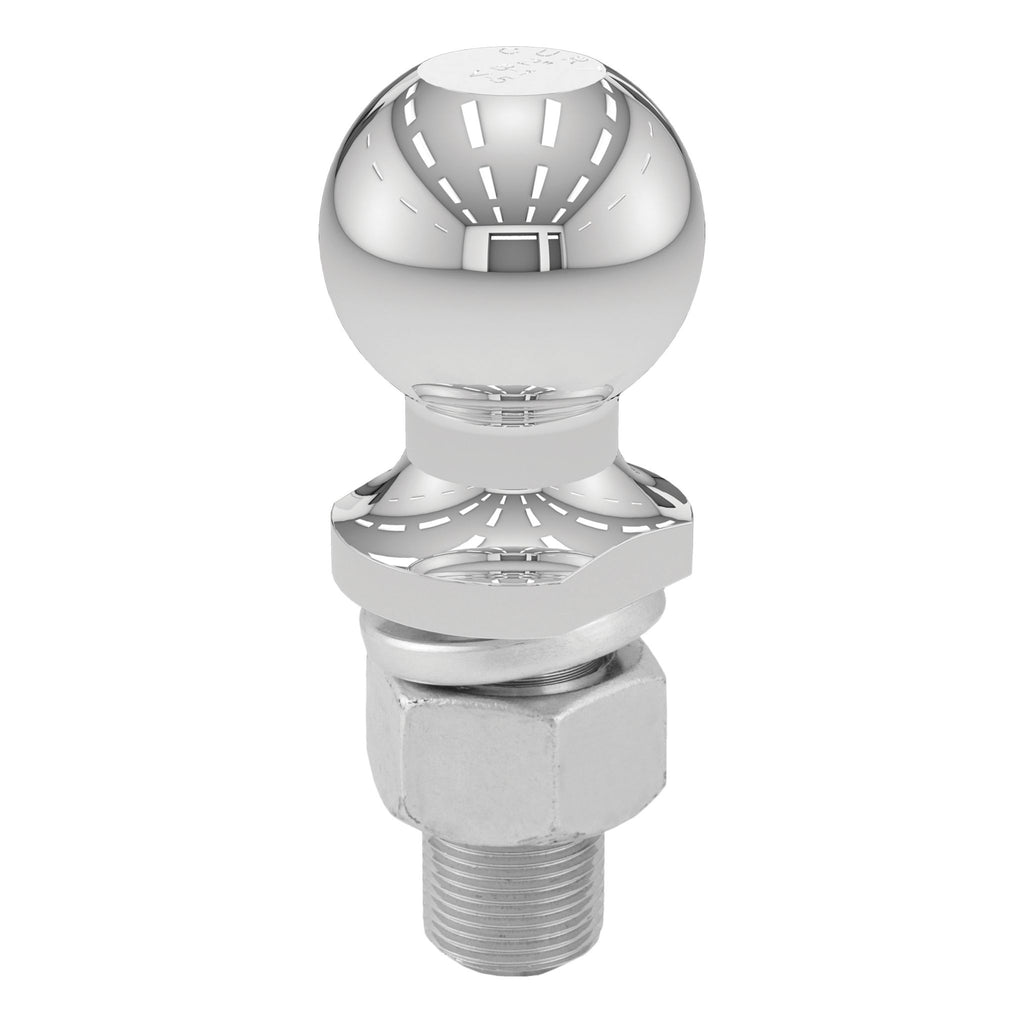 2" Trailer Ball (1" x 2-1/4" Shank 12000 lbs. Chrome)