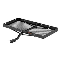 48" x 20" Black Steel Tray Cargo Carrier (1-1/4" 2" Adapter 300 lbs.)