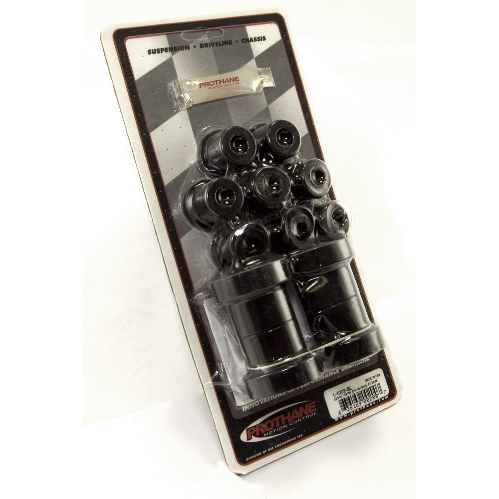 Suspension Leaf Spring Bushing Kit  Front  Black; 76-86 CJ5/CJ7/CJ8