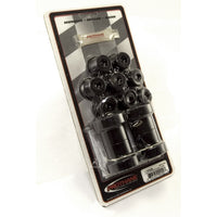 Suspension Leaf Spring Bushing Kit  Front  Black; 76-86 CJ5/CJ7/CJ8