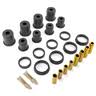 Suspension Leaf Spring Shackle Bushing Kit  Black; 55-75 Jeep CJ5