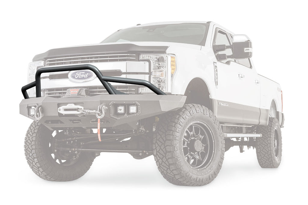 Powder Coated Black Steel With Brush Guard Skid Plate Step Plate