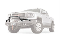 Powder Coated Black Steel With Brush Guard Skid Plate Step Plate