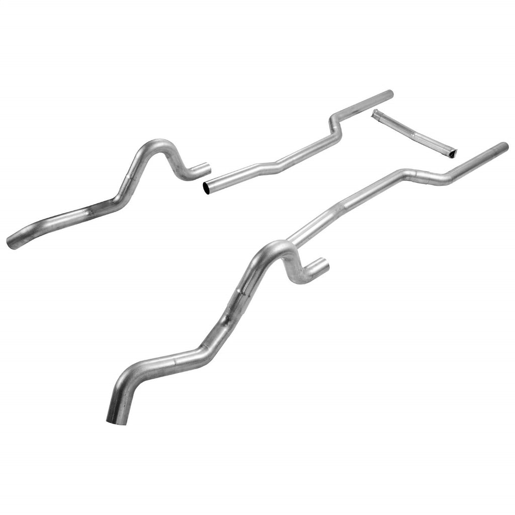 Flowmaster 1041 Header-back System - 3.00 in. Dual Side Exit - Pipes Only No Mufflers
