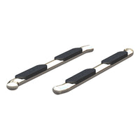 4" Polished Stainless Oval Side Bars Select Ram 1500