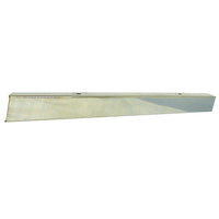 This Stainless Steel Front Bumper From Rugged Ridge Fits 55-86 Jeep CJ.
