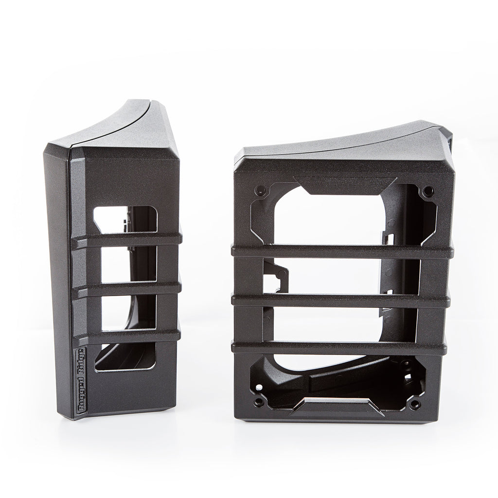 Rugged Ridge 11226.05 | Elite Guard Kit, Tail Light, Black; 07-18 Jeep Wrangler JK