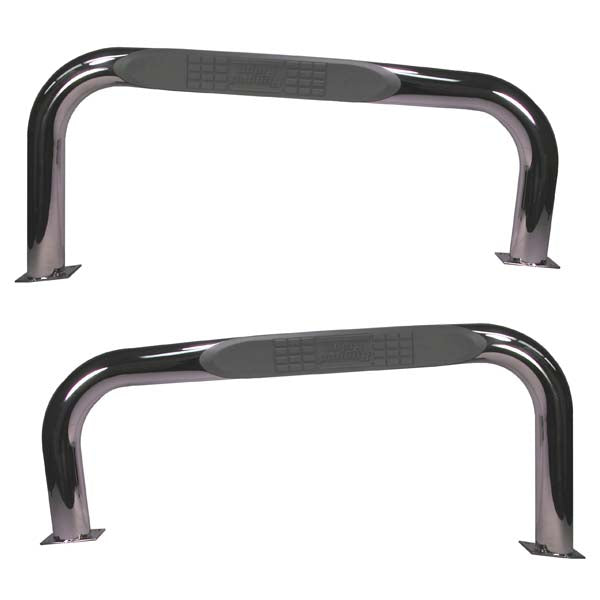 Tube Bars Stainless Steel; 87-06 Jeep Wrangler YJ/TJ