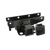 Receiver Hitch Kit Rugged Ridge Logo; 07-16 Jeep Wrangler JK