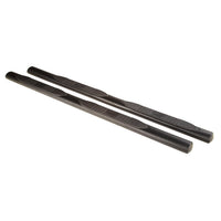 Rugged Ridge 11591.13 | 4-Inch Oval Side Step, Blk; 18-21 Jeep Wrangler JL 4DR