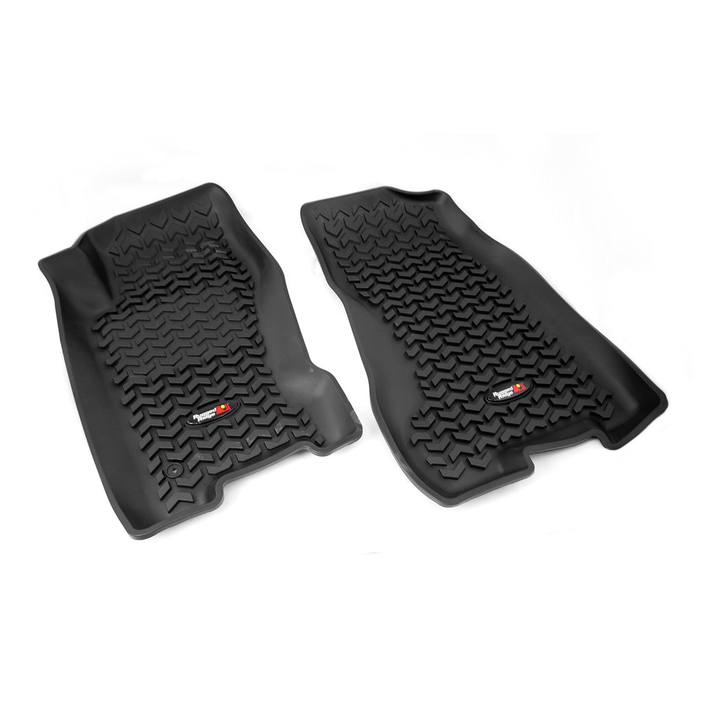 Rugged Ridge 12920.27 | Floor Liners, Front, Black; 99-04 Jeep Grand Cherokee WJ