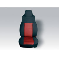 Rugged Ridge 13211.53 | Neoprene Front Seat Covers, Red; 91-95 Jeep Wrangler YJ
