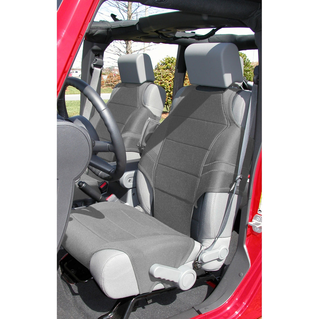 Rugged Ridge 13235.32 | Neoprene Seat Vests, Gray; 07-21 JK/JL/JT