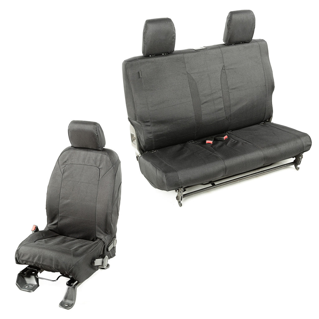 Elite Ballistic Seat Cover Set 2 Door; 11-16 Jeep Wrangler JK