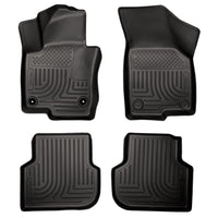 Husky Liners 98831 | Husky Liners Front & 2nd Seat Floor Liners, Fits 11-15 JETTA (SEDAN MODELS ONLY) WEATHERBEATER FRONT & 2ND SEAT FLOOR LINERS BLACK
