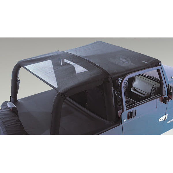 Rugged Ridge 13577.01 | Mesh Roll Bar Top; 92-95 Jeep Wrangler YJ