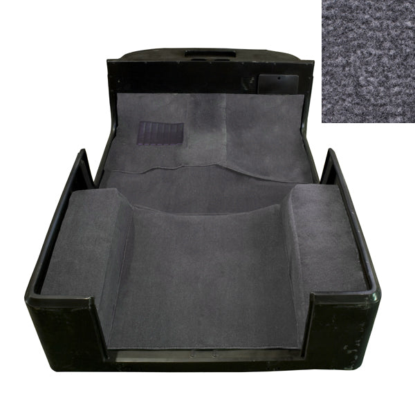 Rugged Ridge 13691.09 | Deluxe Carpet Kit, Gray; 97-06 Jeep Wrangler TJ