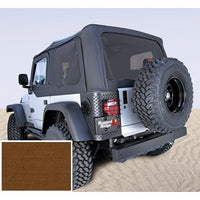 Rugged Ridge 13724.33 | XHD Soft Top, Tan, Tinted Windows; 97-06 Jeep Wrangler TJ