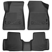 Husky Liners 99161 | Husky Liners Front & 2nd Seat Floor Liners, Fits 16-C CRUZE WEATHERBEATER SERIES BLACK