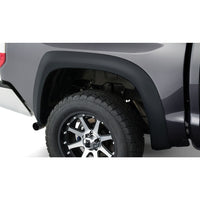 Bushwacker 70010-02 Black Extend-A-Fender Style Smooth Finish Rear Fender Flares for 2004-2015 Nissan Titan w/Lock Box
