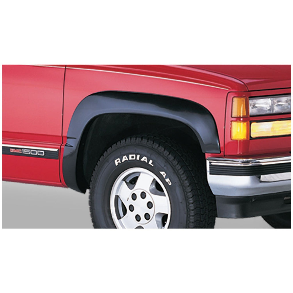 Bushwacker 40027-01 Black OE-Style Smooth Finish Front Fender Flares for 1988-1999 Chevrolet C/K 1500 R2500; 1997-1999 Tahoe; 1995-1997 Yukon; 1992-1994 Blazer