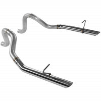 Flowmaster 15814 Prebent Tailpipes - 2.50 in. Rear Exit w/stainless tips - Pair