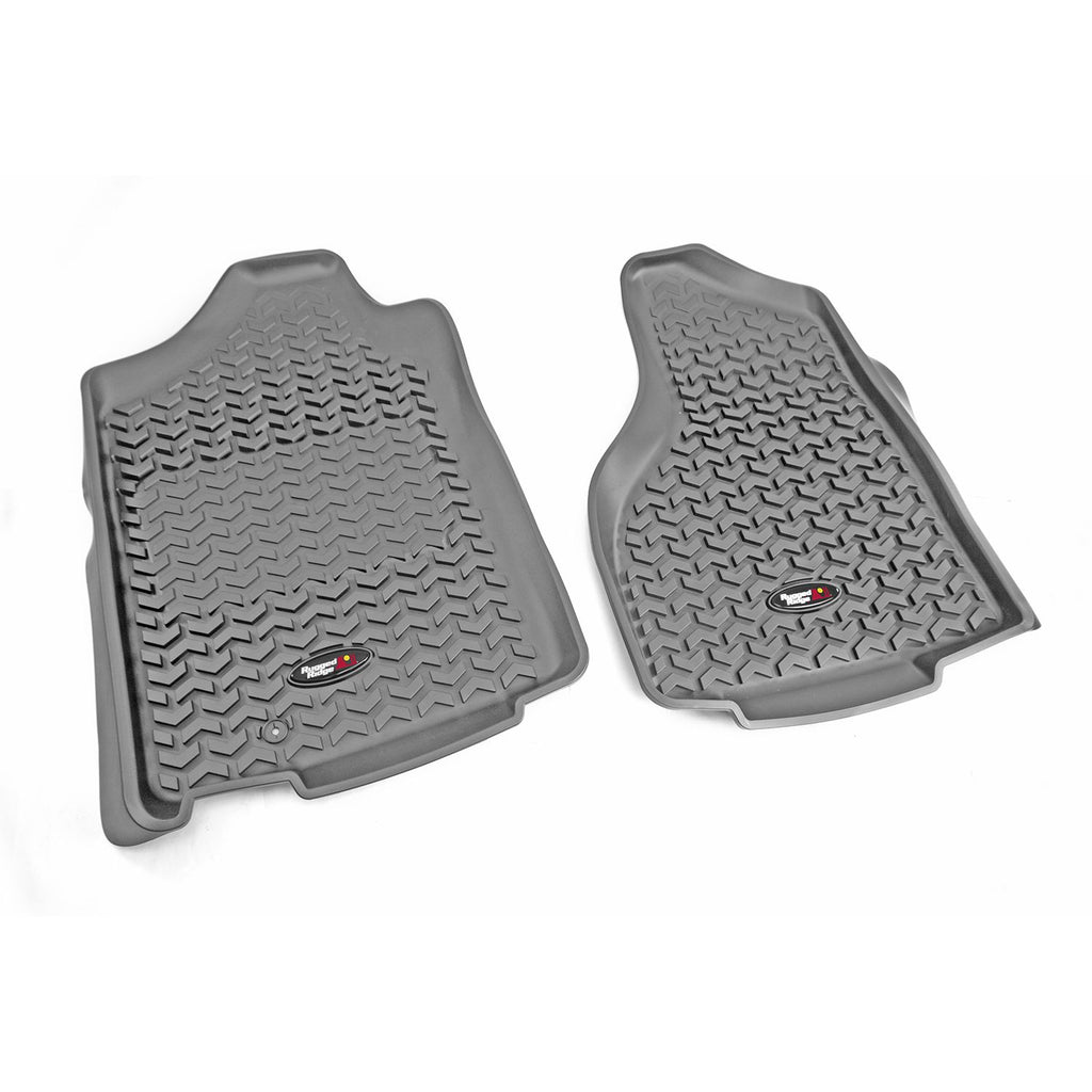 Rugged Ridge 84903.01 | Floor Liners, Front, Gray; 02-11 Dodge Ram 1500-3500