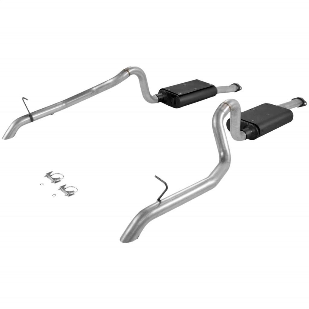 Flowmaster 17106 Cat-back System - Dual Rear Exit - Force II - Moderate Sound