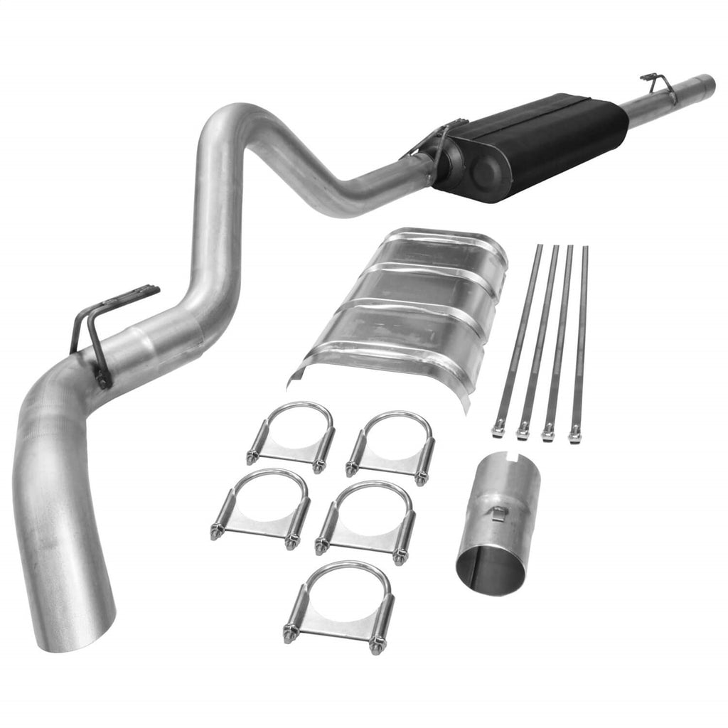 Flowmaster 17126 Cat-back System - Single Side Exit - Force II - Mild Sound
