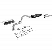 Flowmaster 17211 Cat-back System - Single Side Exit - Force II - Mild Sound