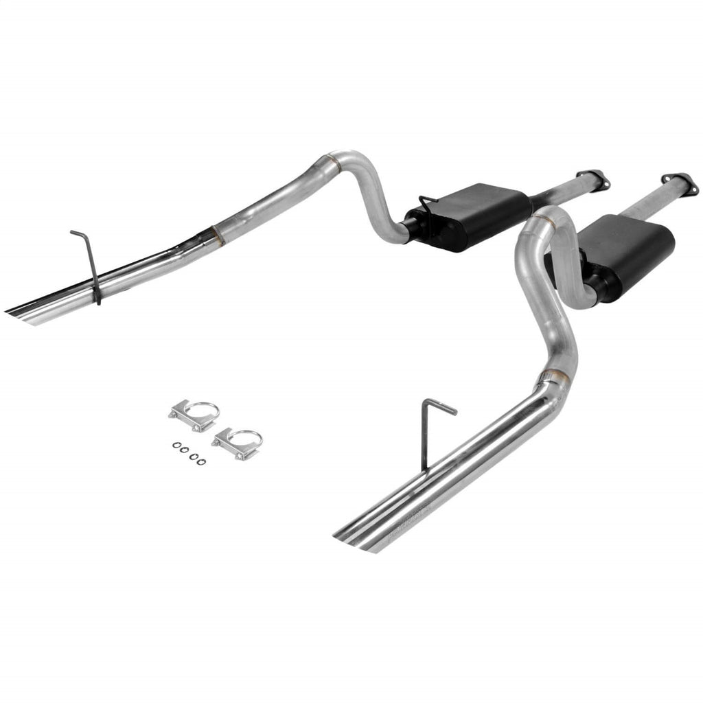 Flowmaster 17212 Cat-back System - Dual Rear Exit - American Thunder - Aggressive Sound