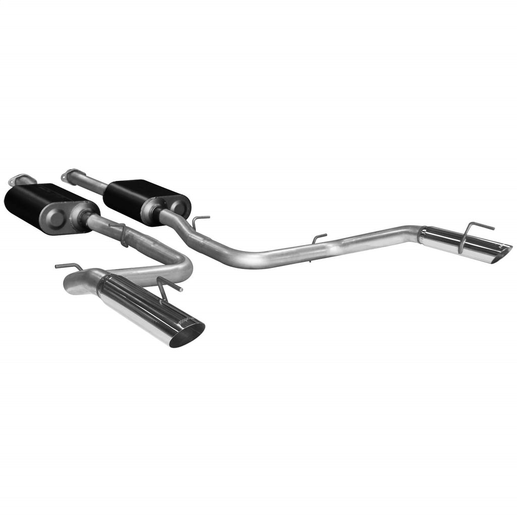 Flowmaster 17248 Cat-back System - Dual Rear Exit - American Thunder - Moderate Sound