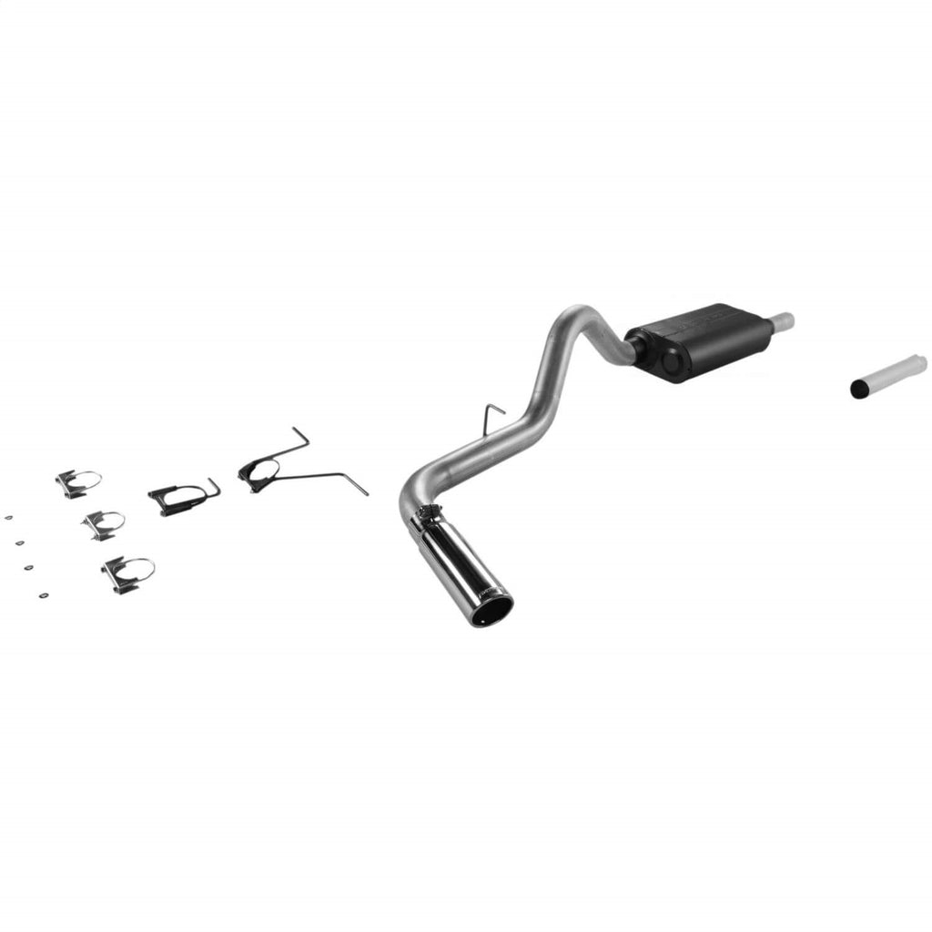 Flowmaster 17278 Cat-back System - Single Side Exit - Force II - Mild/Moderate Sound