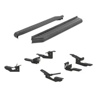 AeroTread 5" x 76" Black Stainless Running Boards Select Ford Explorer