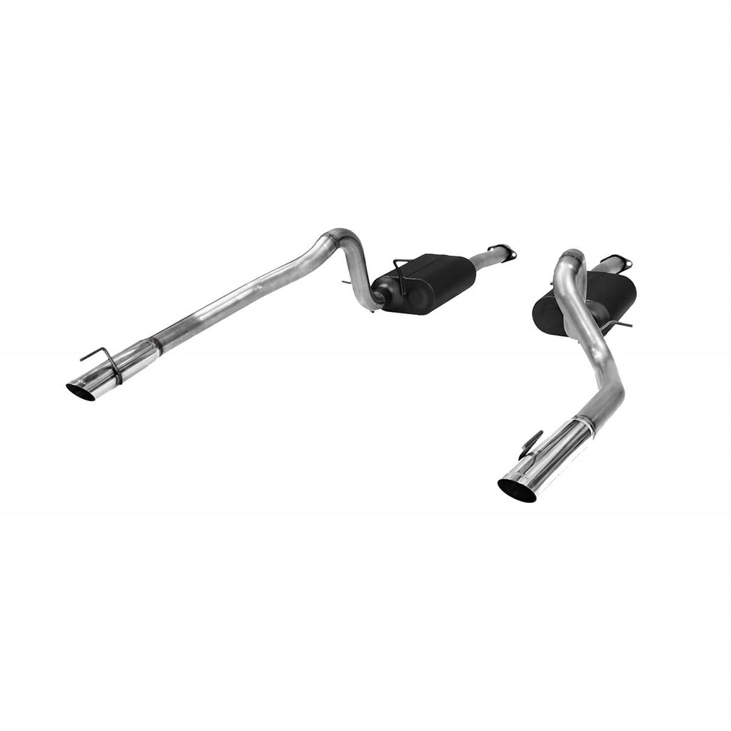 Flowmaster 17312 Cat-back System - Dual Rear Exit - American Thunder - Moderate Sound