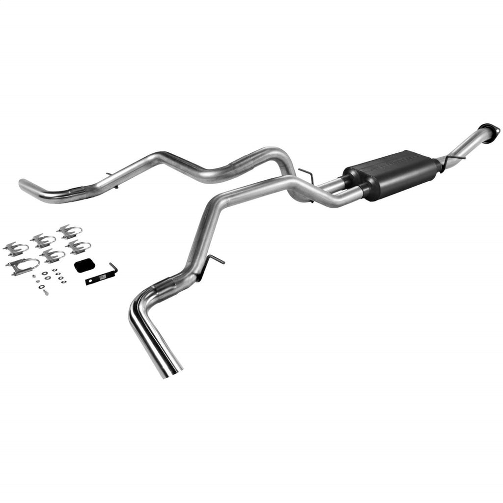 Flowmaster 17368 Cat-back System - Dual Side Exit - American Thunder - Moderate Sound