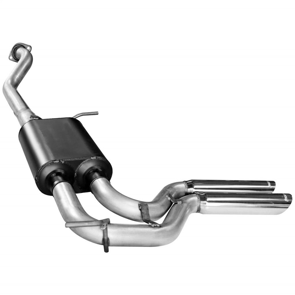 Flowmaster 17395 Cat-back System - Dual Same Side Exit - American Thunder - Aggressive Sound