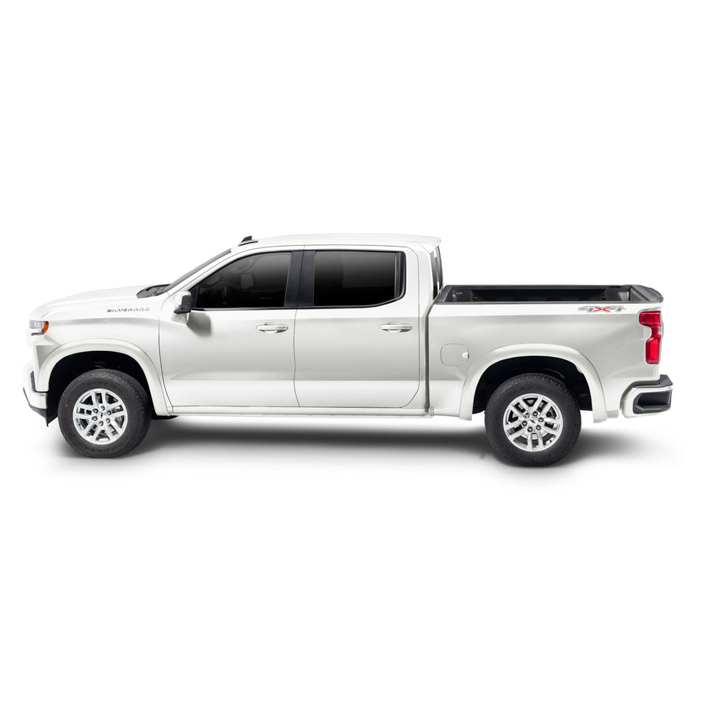 Bushwacker 40930-14 Summit White OE-Style Smooth Finish 4-Piece Fender Flare Set for 2019-2022 Chevrolet Silverado 1500