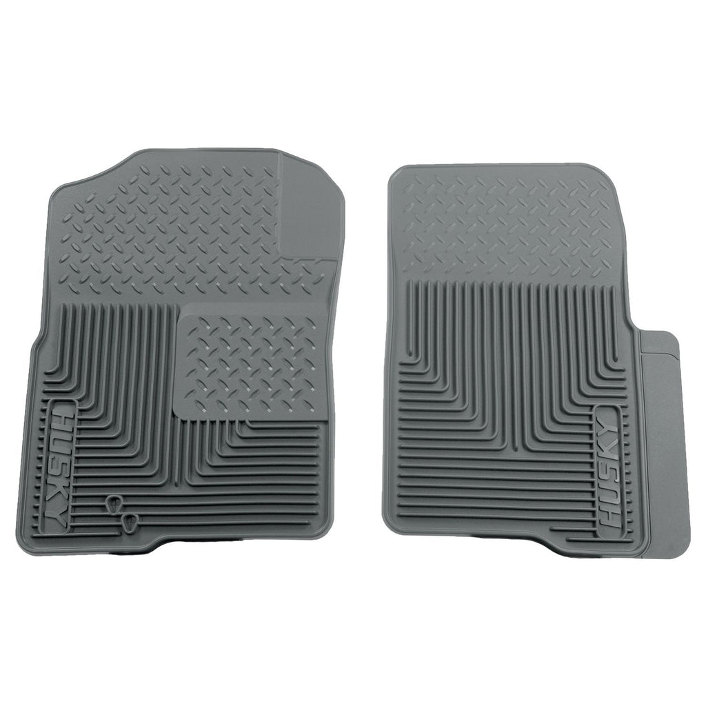 Husky Liners 51232 | Husky Liners Front Floor Mats, Fits 03-14 FORD F150 TRUCKS AND MULTI-FIT UNIVERSAL FOR OTHERS FLOOR MATS GREY